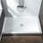 48" W x 36" Solid Surface Single Threshold Shower Pan Base with Drain Assembly & Drain Cover Included, Non-Slip-65273936-65113630