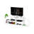 4 Shelf Open Storage Tv Stand 68 Inch, Mid Century Modern, White/ Appeal, Solid Wood Constructed Article Modern Inch Stand, Entertainment Centre, Finish, Material-1603874772