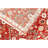 Luxury Handmade Wool Rug | Authentic Oriental Rug | Bold Red Persian Lattice Design | Traditional Red Heriz-Inspired Area Rug-2105905147