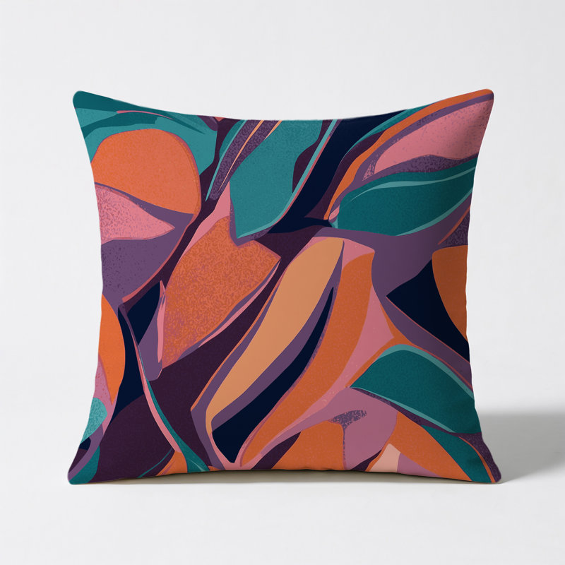 Coussin décoratif intérieur et extérieur Spectrum Charge, Square 20"