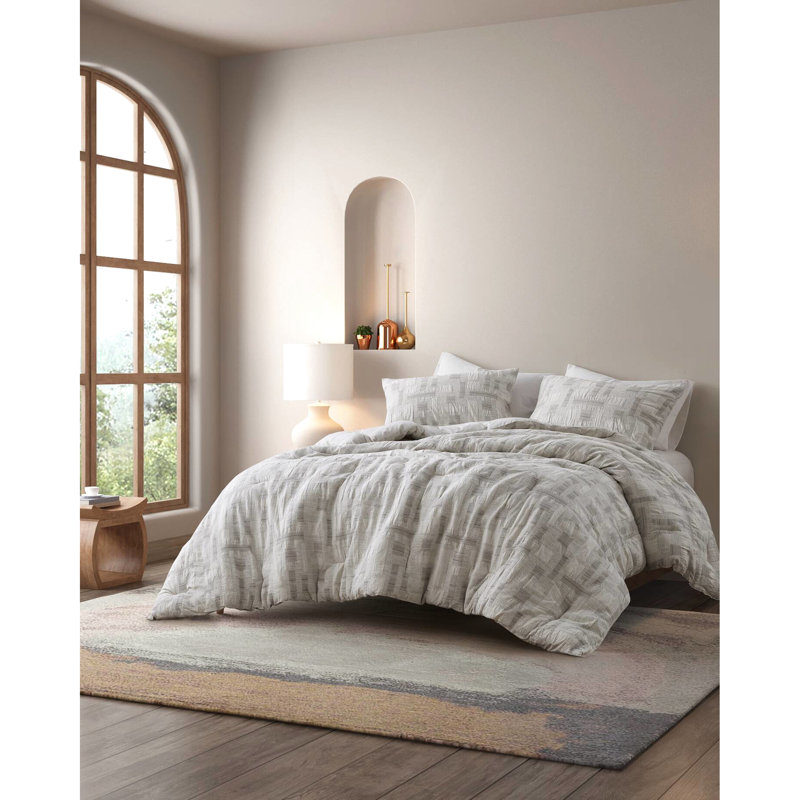 Édredon pour lit double / grand - Rembourrage 100% coton doux et moelleux respirant