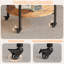 Table basse ronde avec roulettes-1540148491