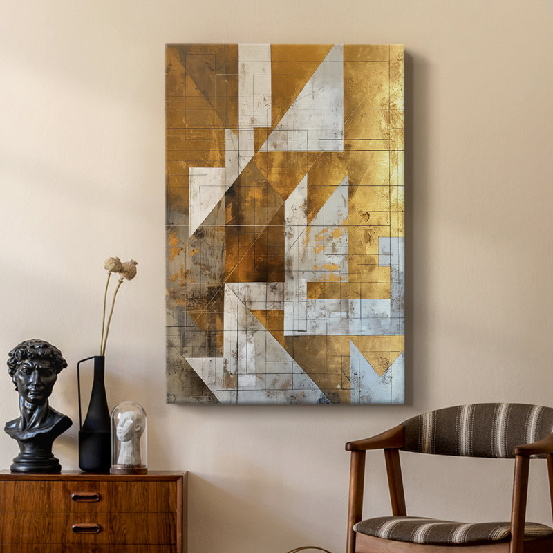 ABSTRACT Series CXVII - Gallery Cavas sur mesure, H 27 po x l 18 po