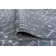 Tapis gris foncé Modern Farmhouse