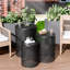 Table d'appoint pour l'extérieur, petit tabouret de jardin décoratif pour table d'appoint ronde, table de bout moderne, ensemble de 3 tables de patio pour l'extérieur et l'intérieur-1152888273