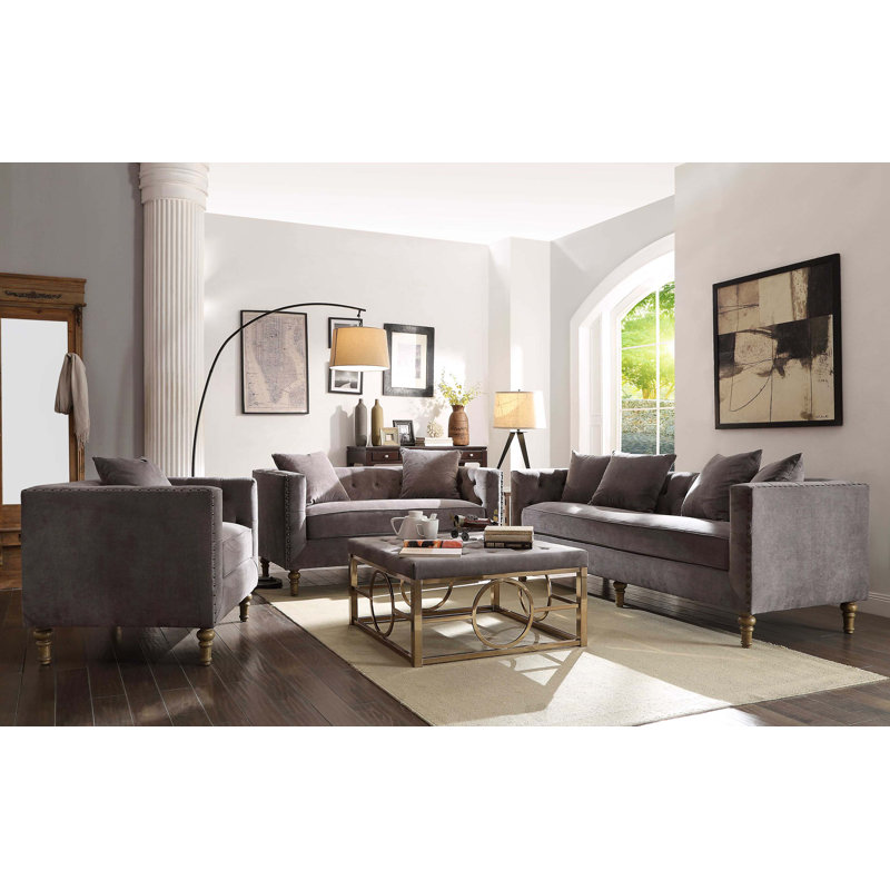 Chaise d'appoint avec coussin
