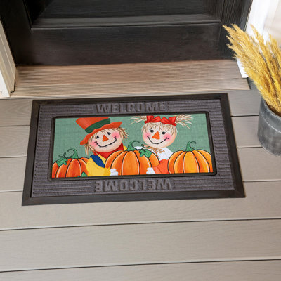 Couple de tapis d'épouvantail Sassafras