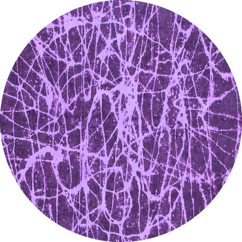Tapis violet Jamely, Rond 3 pi