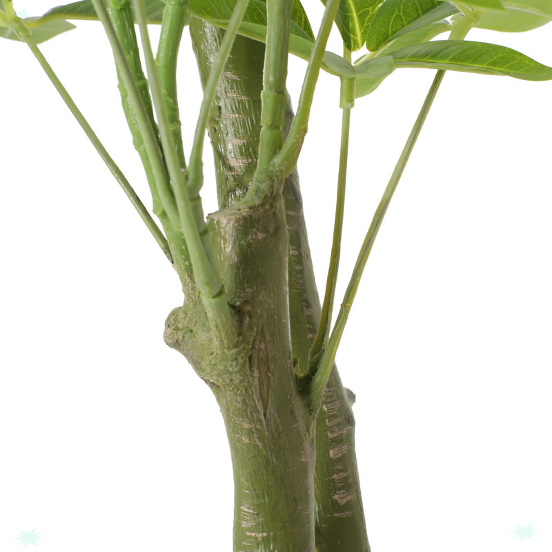 Faux Eucalyptus Tree in Planter, 62.88" H x 31.58" W x 31.58" D