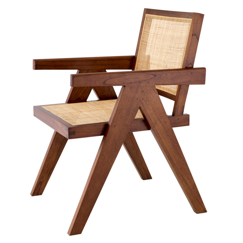 Aristide Arm Chair, Brown