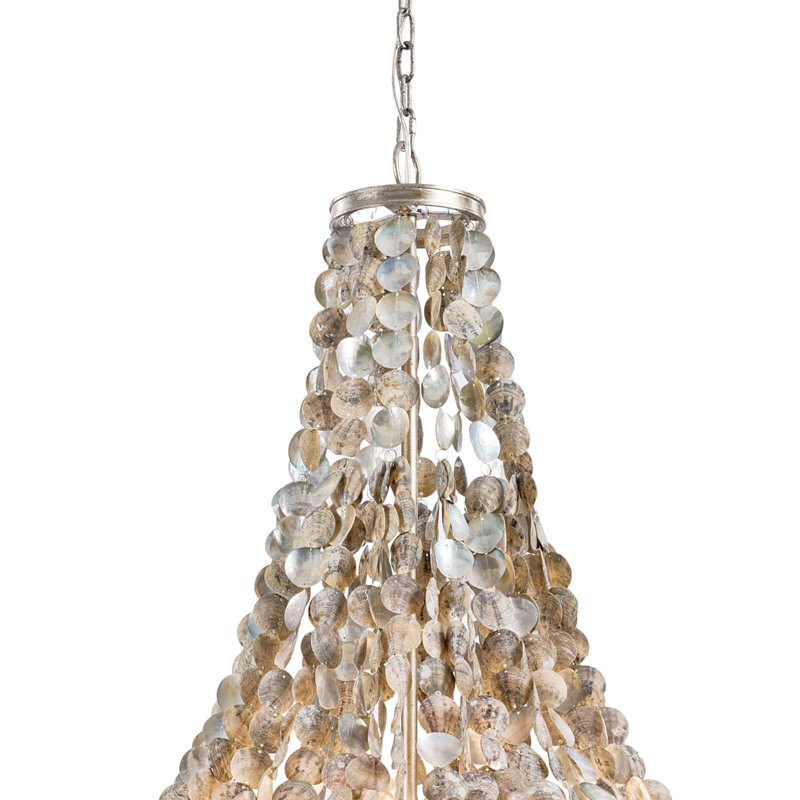 Capri Abalone Chandelier