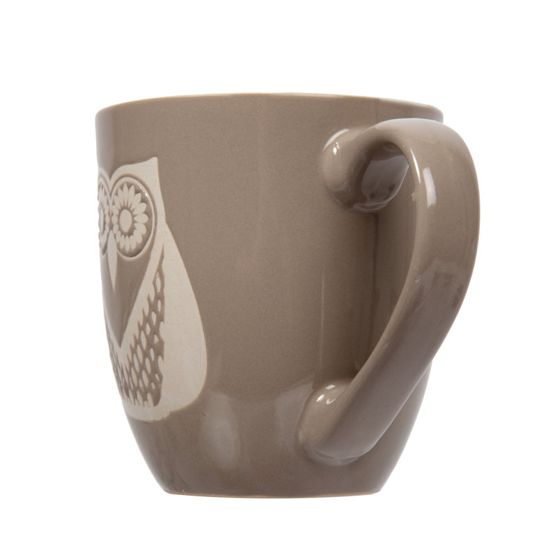Grande tasse à café hibou bullet