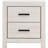 2 - Drawer Nightstand Featuring Coastal White And Smooth Modern Handles, Bedroom Functionality Upgrade, 23.5 Inches Tall For Organization, With 16.5 Deep-834130498
