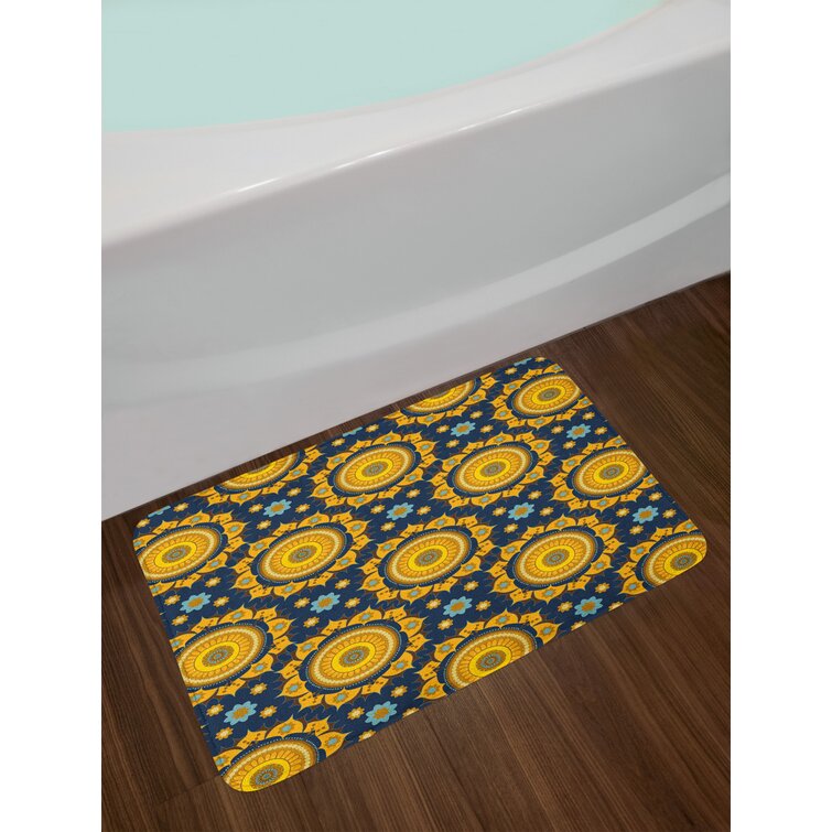 Wayfair Basics Aguon Plush Rectangle Non-Slip 2 Piece Bath Rug Set (Set of 2) Wayfair Basics Color: Linen