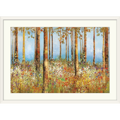 «Field of Flowers» par Bushra, reproduction d'art