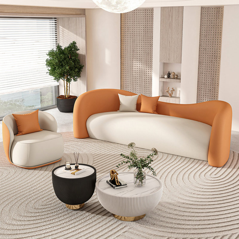 Redner, Orange / blanc cassé