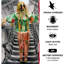 73 "Clown debout d'Halloween animatronique