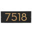 Floating 1-Line Wall Address Plaque-399379028-399379266