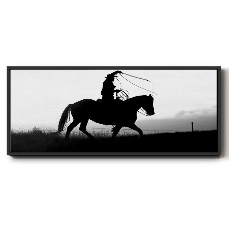 «Rope and Ride II», toile encadrée