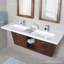 Libera 47.75'' W Wall Mounted Double Bathroom Vanity Base-44227436