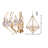 Britton Modern 4 Light LED Gold Chandelier