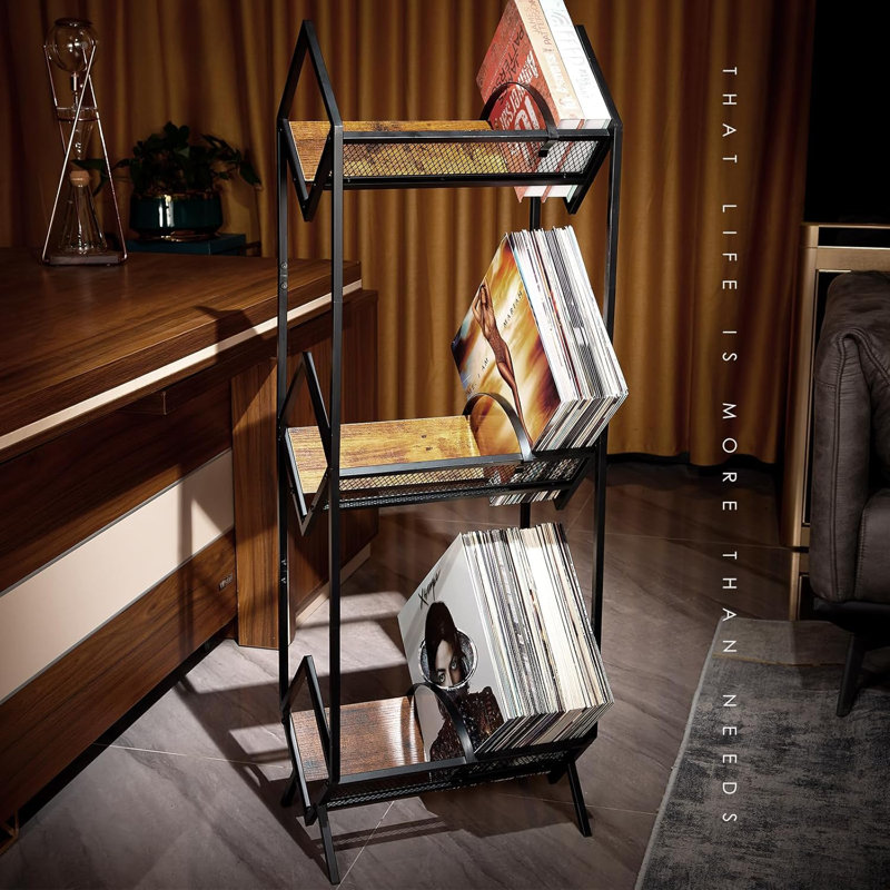 Vinyl Record Holder, LP Storage Shelf