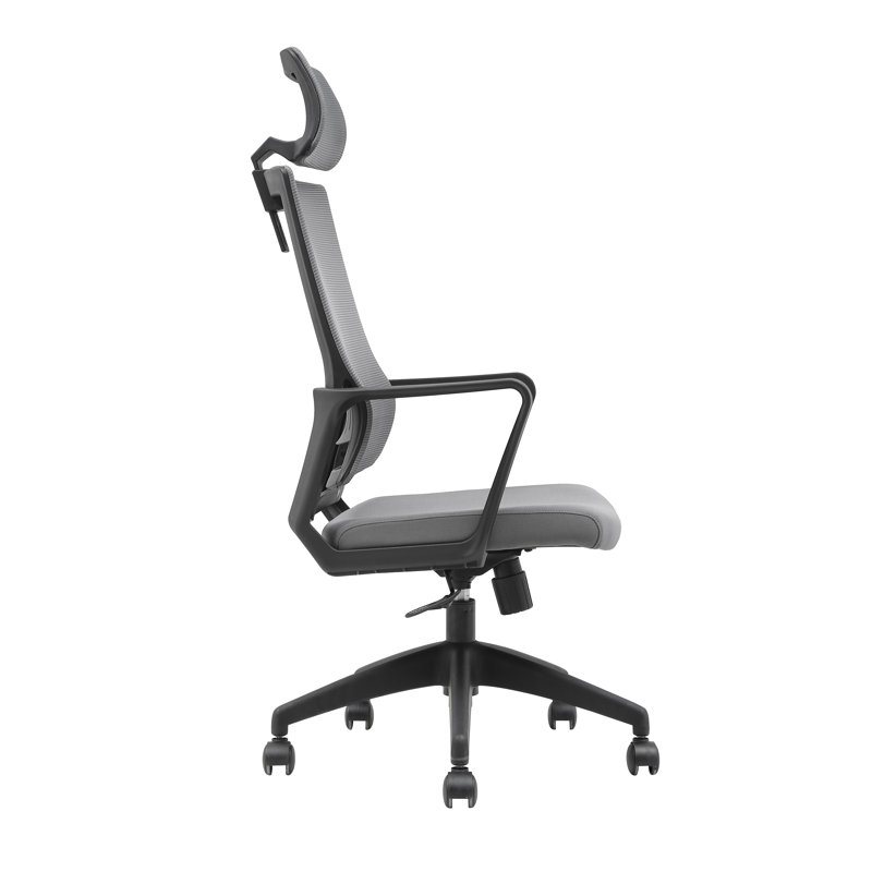 Chaise de bureau, noir, Gris