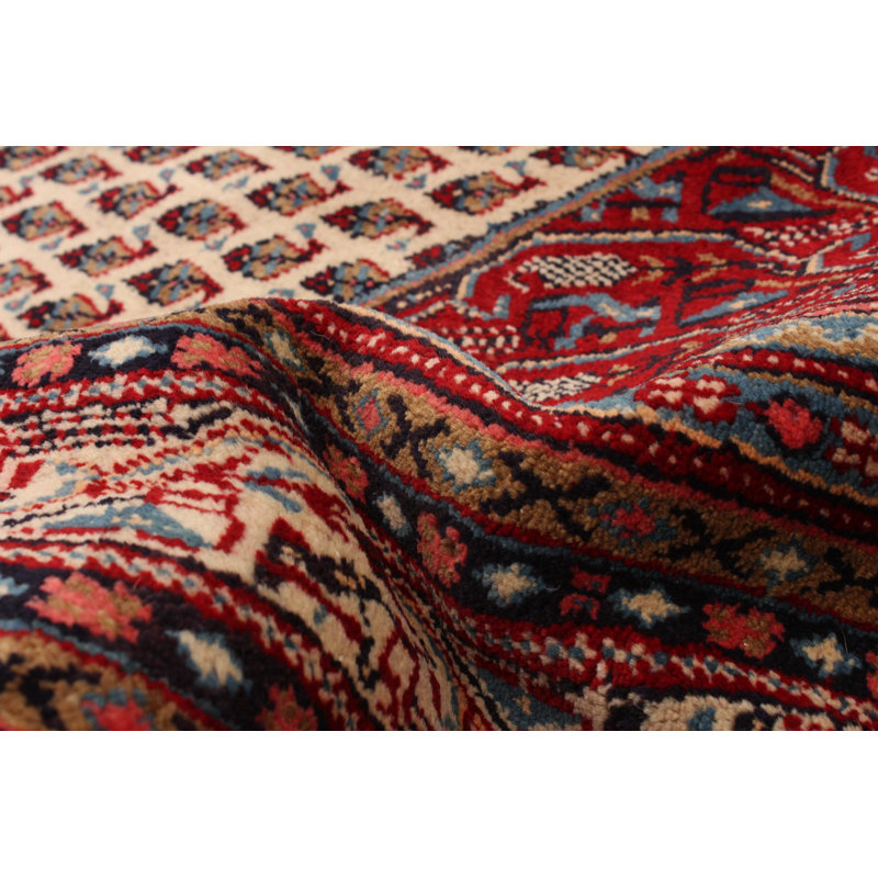 Tapis crème Royal Sarough 9 pi 10 po x 12 pi 8 po