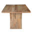 Ravenna 78" Wide Mango Wood Dining Table, Natural