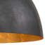 Arnott 1-Light Industrial Dome Pendant Light Fixture