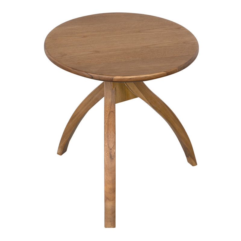 Vikram Solid Wood End Table, 17" H x 16" W x 16" D