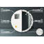 Huldar Glass Flat Wall Mirror
