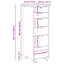34 cm W 6 -Drawer Solid Wood Filing Cabinet-1600481260