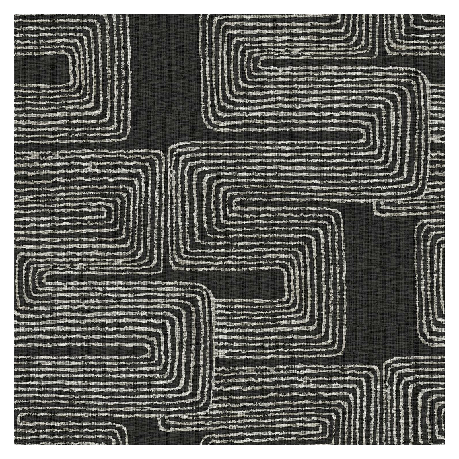 Peel & Stick Geometric Wallpaper, Black/White