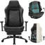 Inbox Zero Adjustable Reclining Ergonomic Swiveling PC & Racing Game Chair-746919242