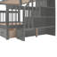 Lit superposé simple au-dessus de double Stairway-132276729