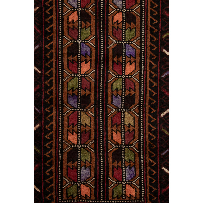 Antique One-of-a-Kind 1'8X3'3 Hand Knotted Area Rug