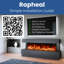 Corrigan Studio 172 cm W Electric Fireplace with 5000 BTU