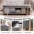 51.2"W Upholstered Boucle Flip Top Storage Bench-1958322996