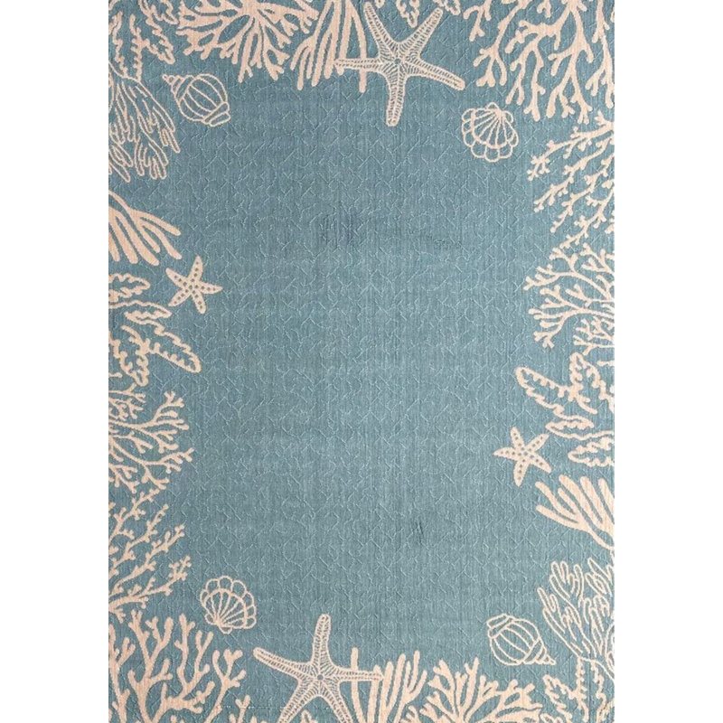 Roquefort Indoor / Outdoor Rug, Rectangle 5'3" x 7'7"