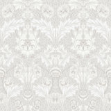 Myrtle Mauve Floral Ogee Wallpaper