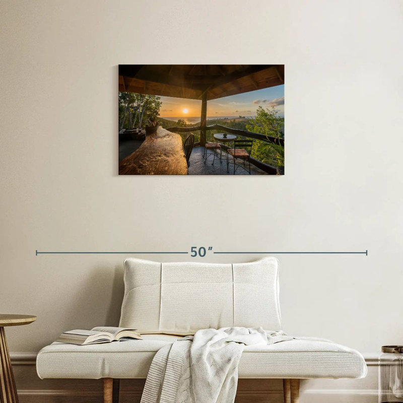 Lilie Tree House Sunset View, H 20 po x l 30 po