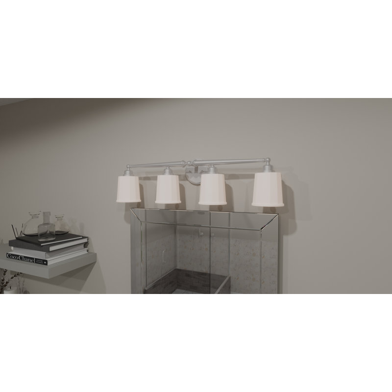 Benley 4 - Light Dimmable Vanity Light, Brushed Nickel