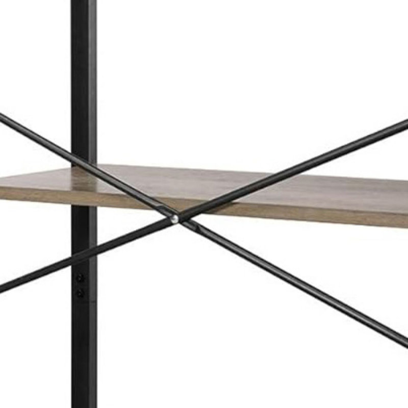 Riggle Bookcase, Greige