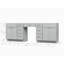 Ensemble de meuble-lavabo double 96 po Disar-125808673