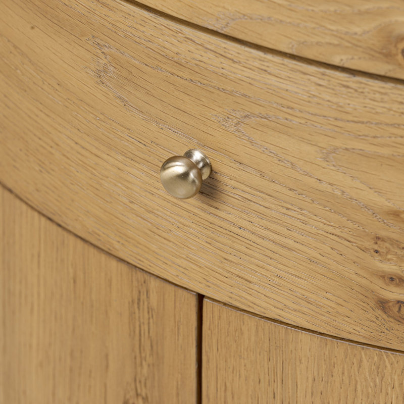 Ashton Nightstand-Natural Poplar Burl, Cream/Dusted Oak Thin