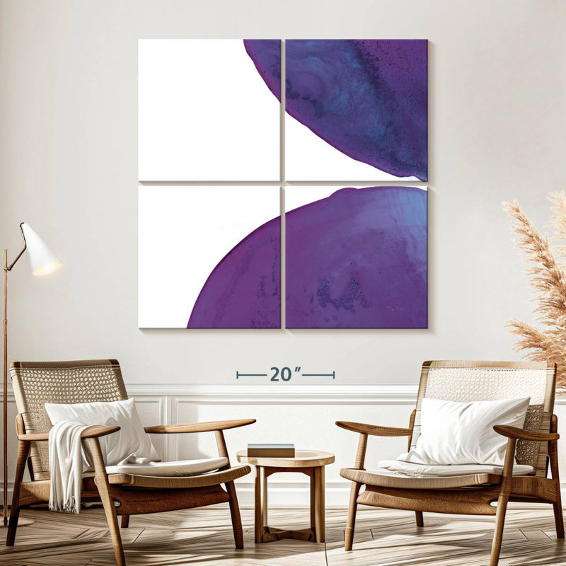 Bright Pools III, 57" H x 57" W
