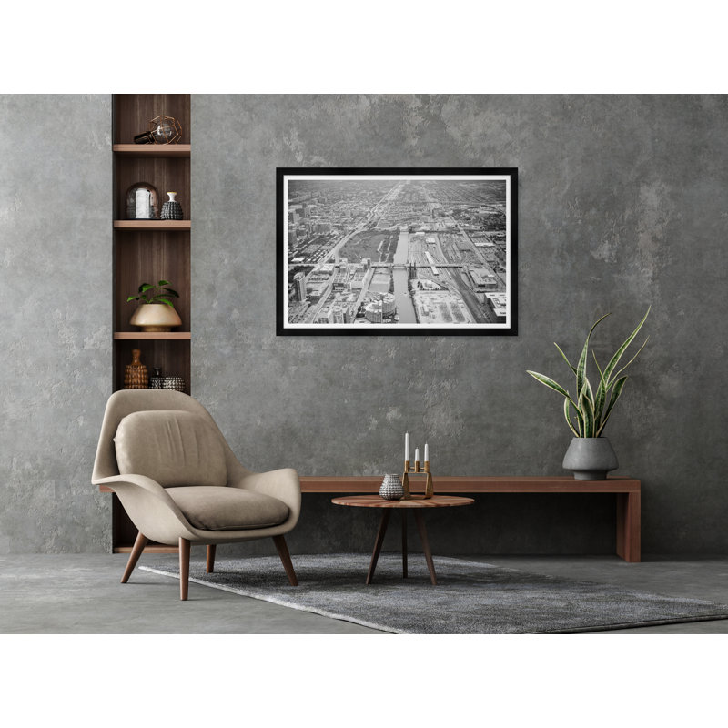 Southern Skyline In Black & White Print