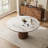 Corsa Round Extendable Dining Table Oval Pedestal-599895067-599895047
