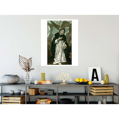 St.Dominic of Guzman (c.1170-1221) par El Greco - Estampe numérique